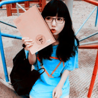 女生会大爱的阿宝色QQ头像