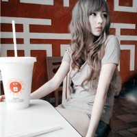 女生会大爱的阿宝色QQ头像