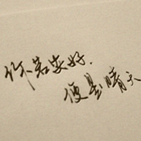 有些情绪只能用文字来诠释