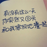 有些情绪只能用文字来诠释